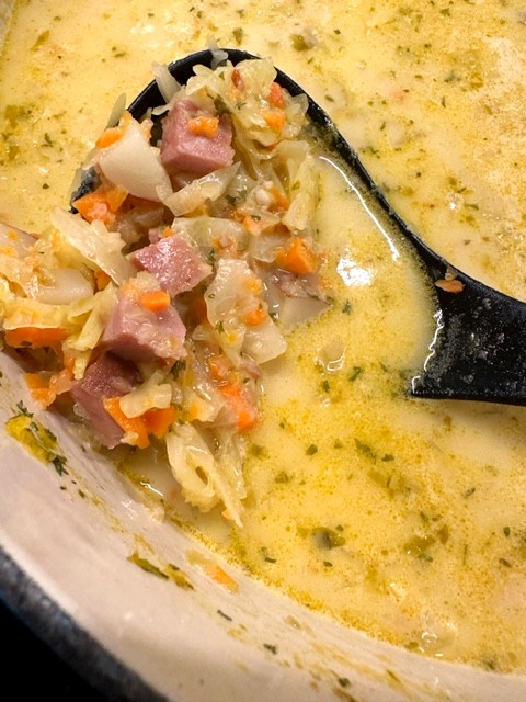 Creamy Ham and Potato Soup Recipe - Little Sunny Kitchen