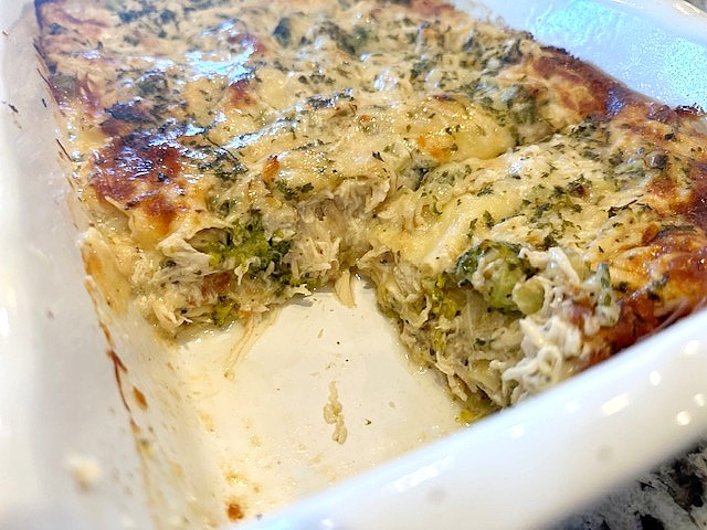 Chicken Broccoli Lasagna