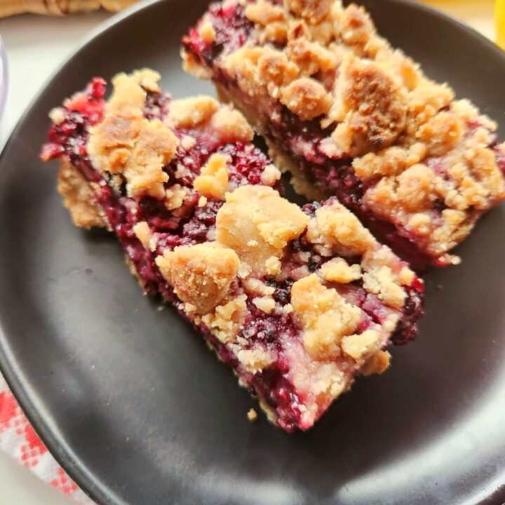 Blackberry Crumb Bars