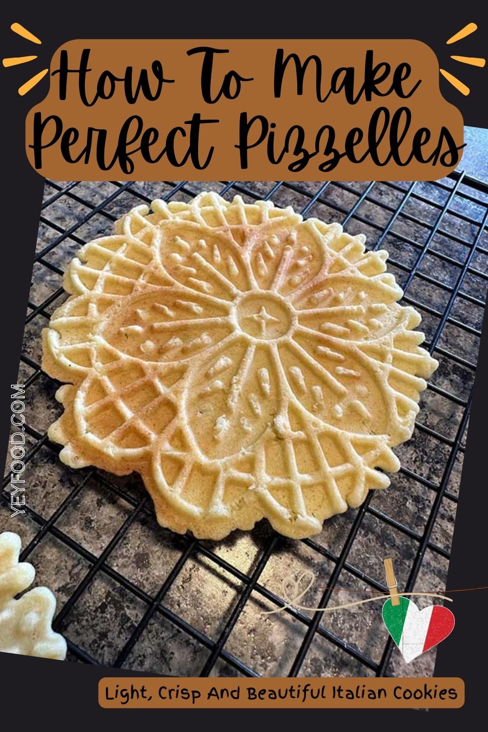 How To Make The Perfect Pizzelle Waffle Cookie Recipes