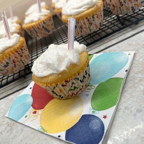 Yummy 7 Up Cupcakes