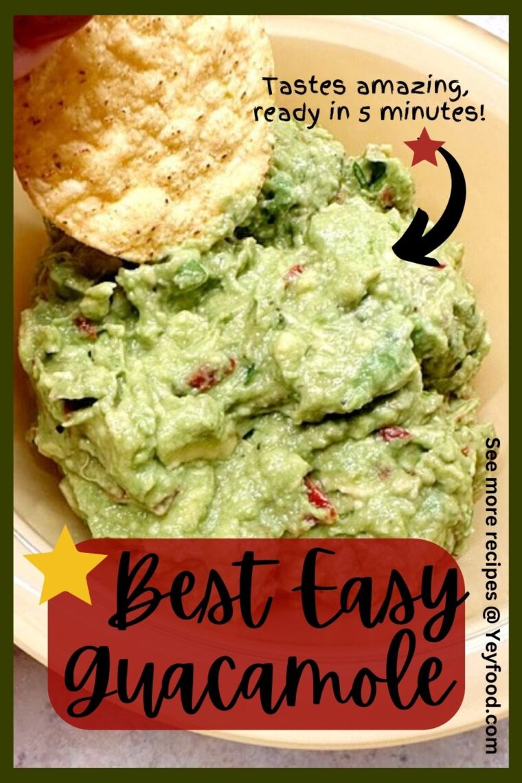 Holy Guacamole The Best Homemade Guac - Yeyfood.com: Recipes, cooking ...
