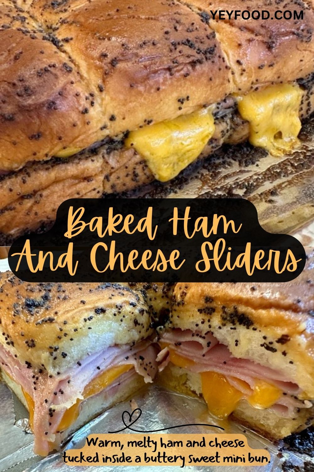 Baked Ham And Cheese Sliders For The Win - Yeyfood.com: Recipes ...