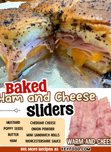 Baked Ham And Cheese Sliders For The Win