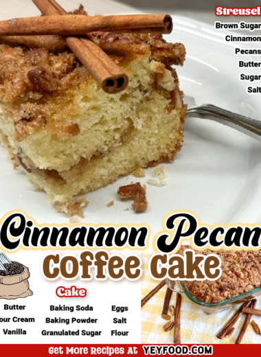Cinnamon Pecan Coffee Cake