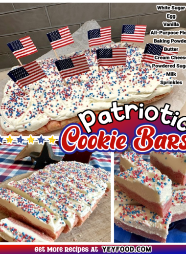 Patriotic Cookie Bars