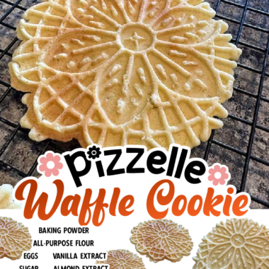 Italian Waffle Cookie Recipe