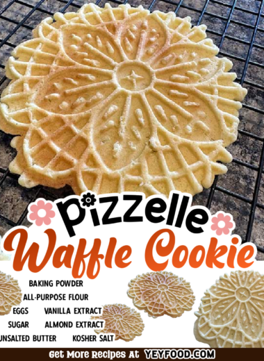 Italian Waffle Cookie Recipe