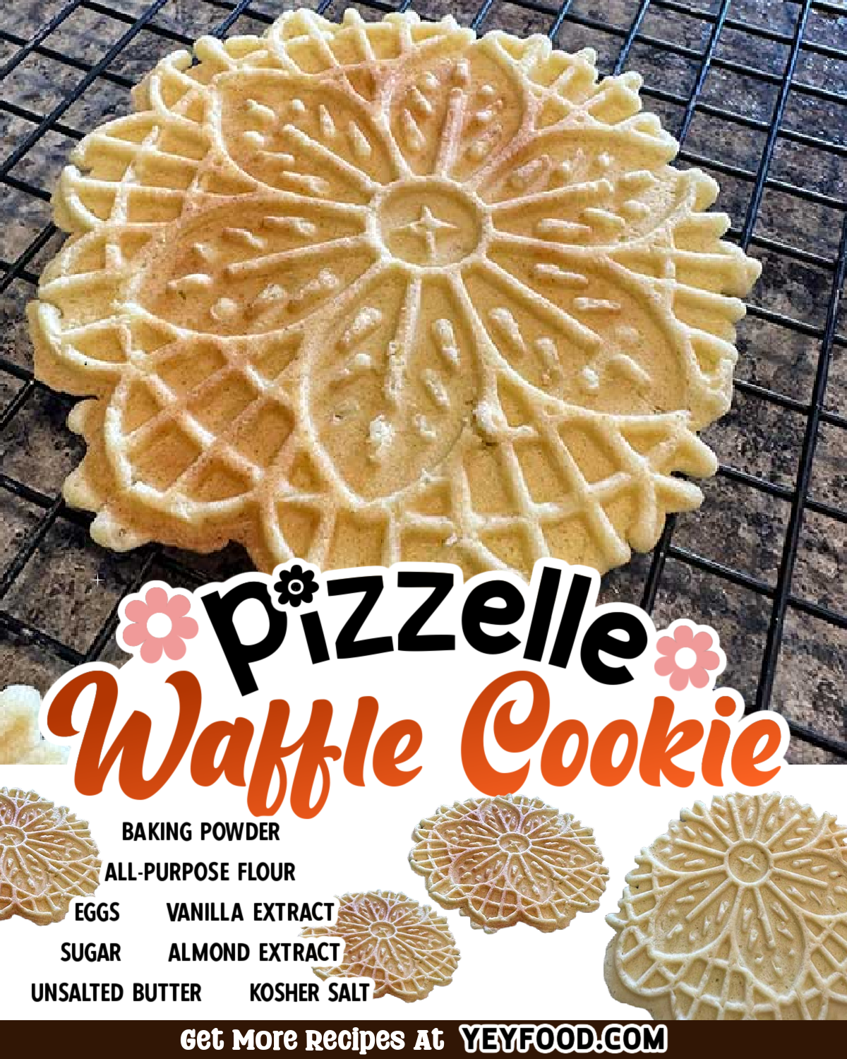 How To Make The Perfect Pizzelle Waffle Cookie Recipes