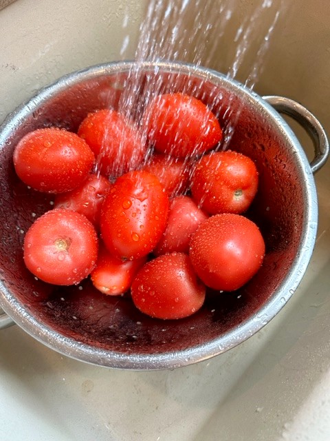 fresh ripe tomatoes
