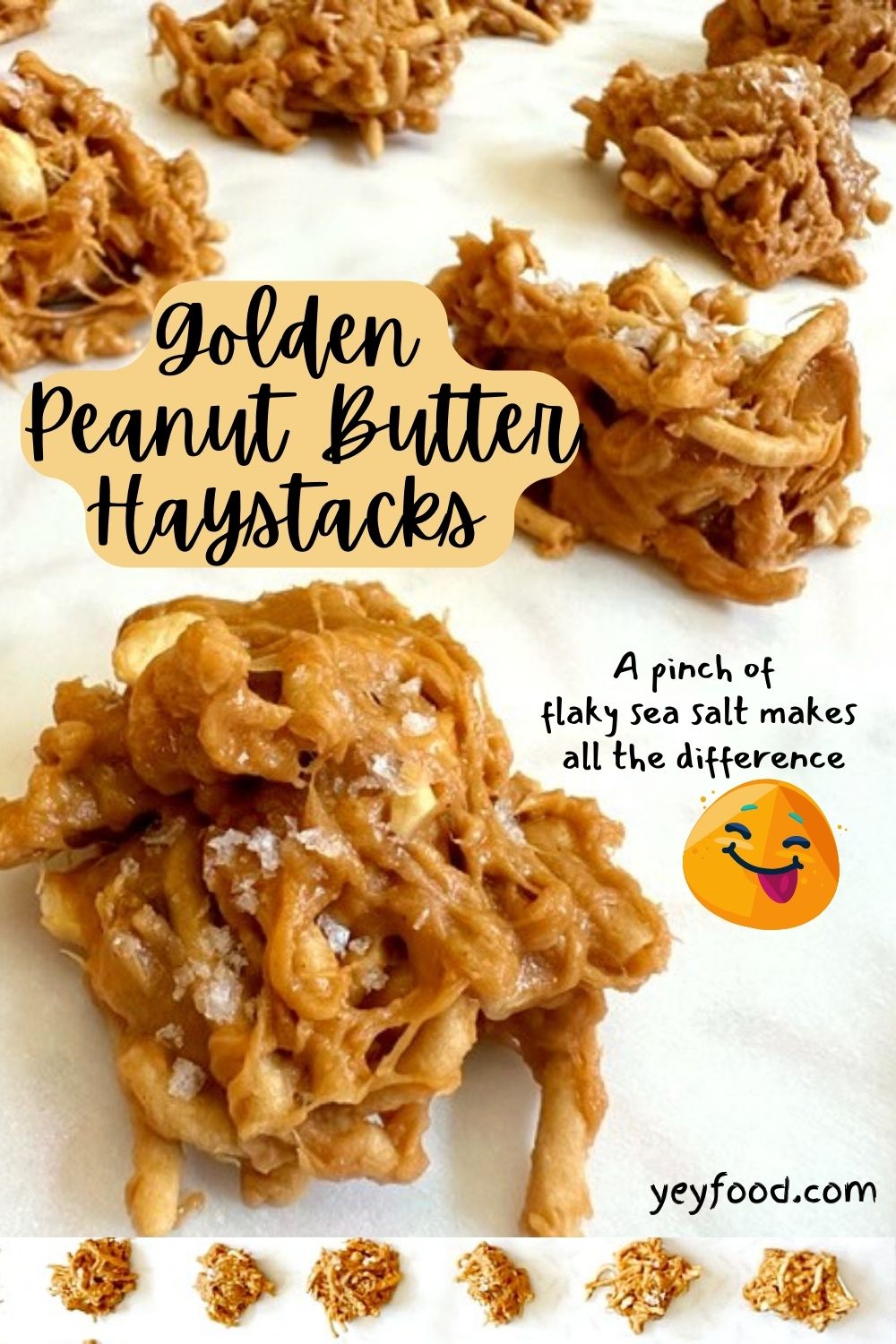 Amazing NoBake Golden Peanut Butter Haystacks Recipes