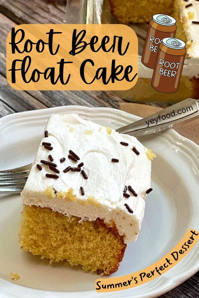 root beer float cake