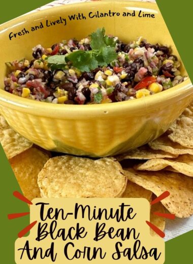 black bean and corn salsa