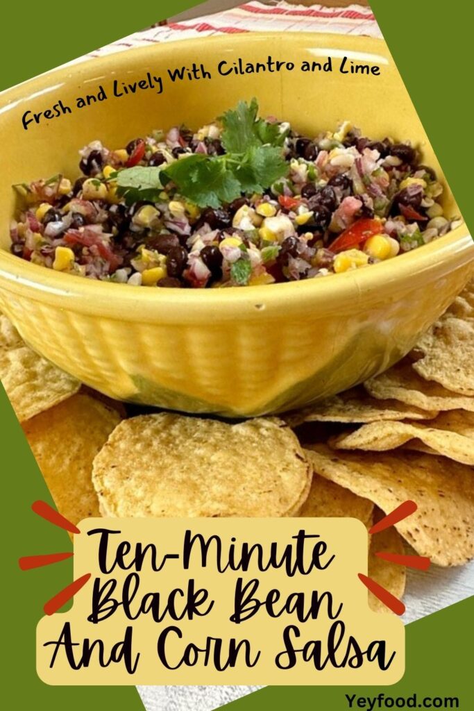 black bean and corn salsa