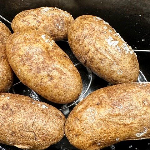 crockpot baked potatoes