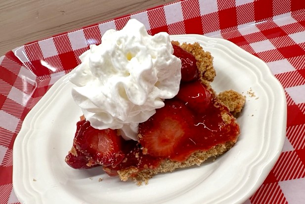 strawberry pie
