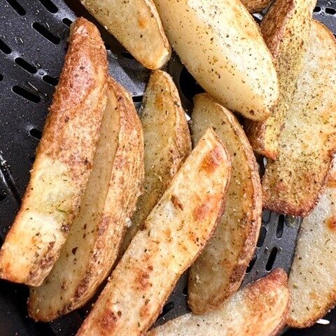 air fryer potato wedges