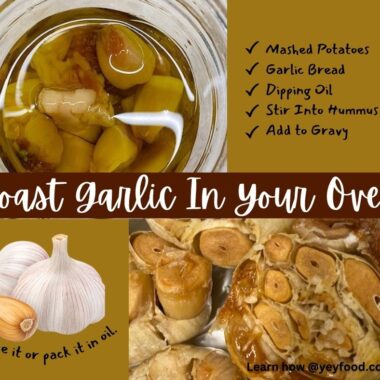 roasted garlic in your oven