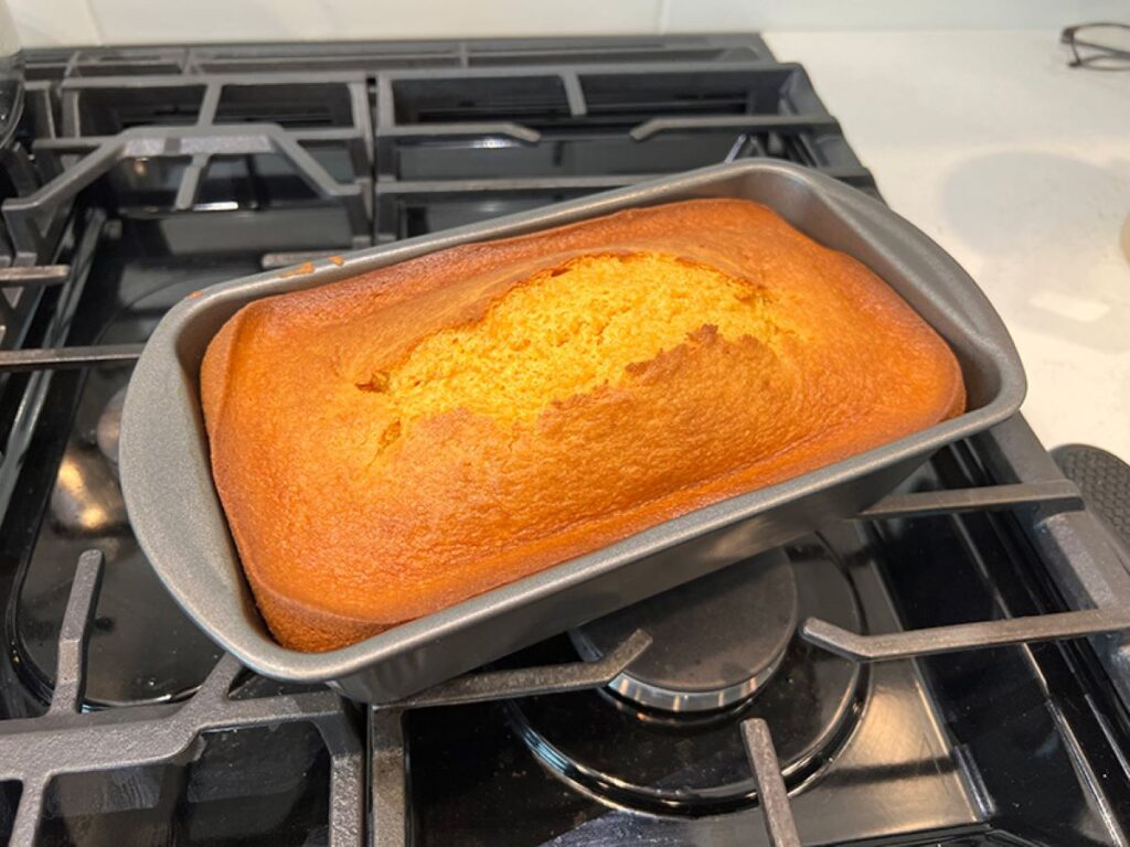 baked orange cake