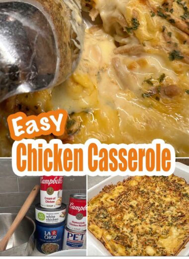 easy chicken noodle soup casserole