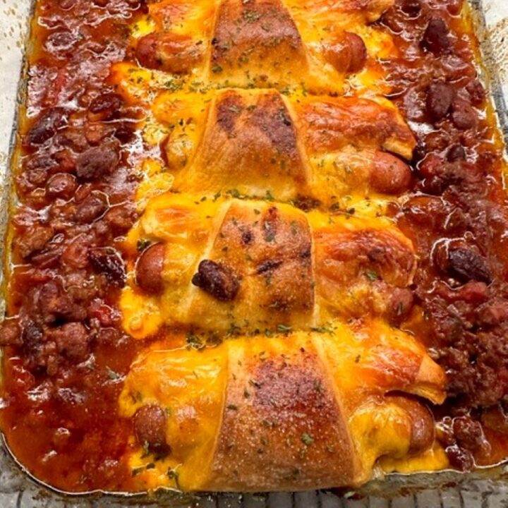 chili cheese dog casserole