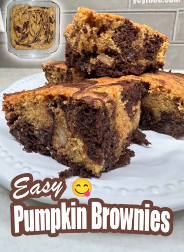 pumpkin brownies