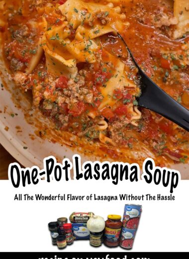 All The Wonderful Flavor of Lasagna Without The Hassle