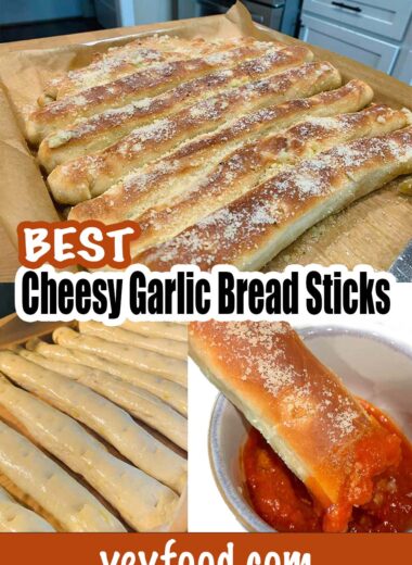 Cheesy Garlic Bread Sticks