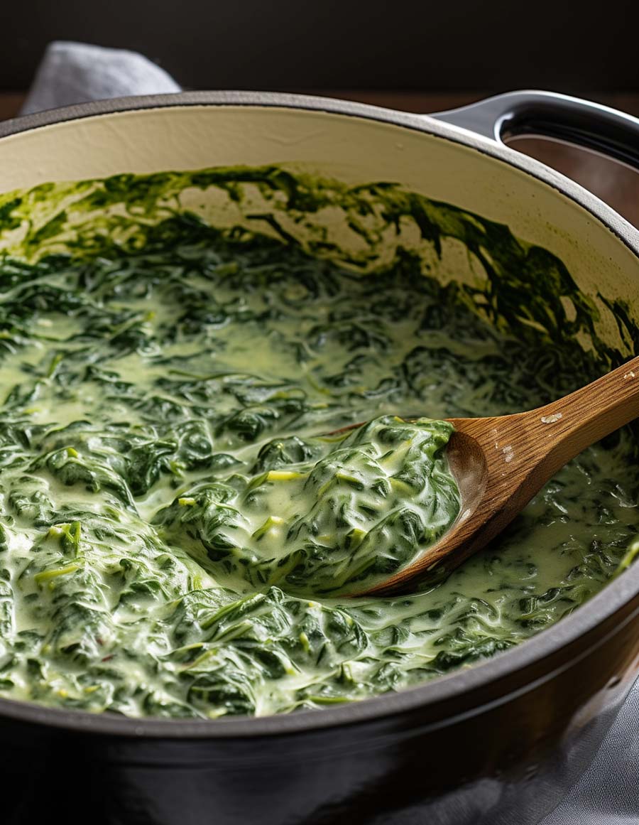 Easy And Delicious Creamed Spinach - Yeyfood.com: Recipes, cooking tips