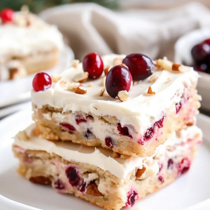 Easy Cranberry Bars