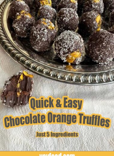 Quick Easy Chocolate Orange Truffles