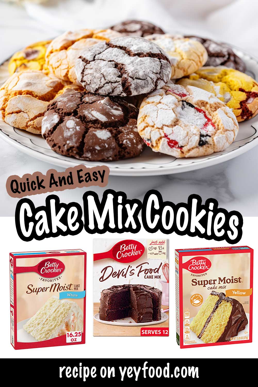 Best Ever Cake Mix Cookies For The Busiest Moms Recipes, cooking tips, and