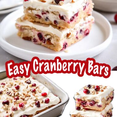 Easy Cranberry Bars