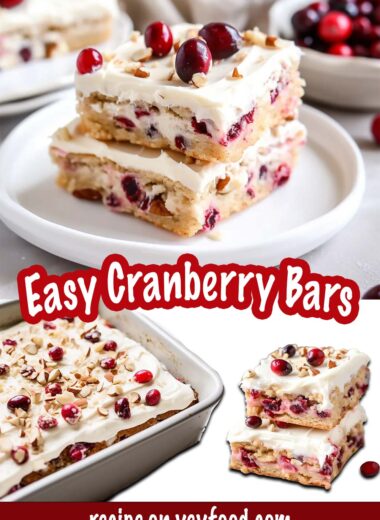 Easy Cranberry Bars
