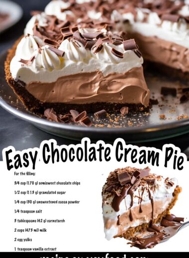 Easy Chocolate Cream Pie