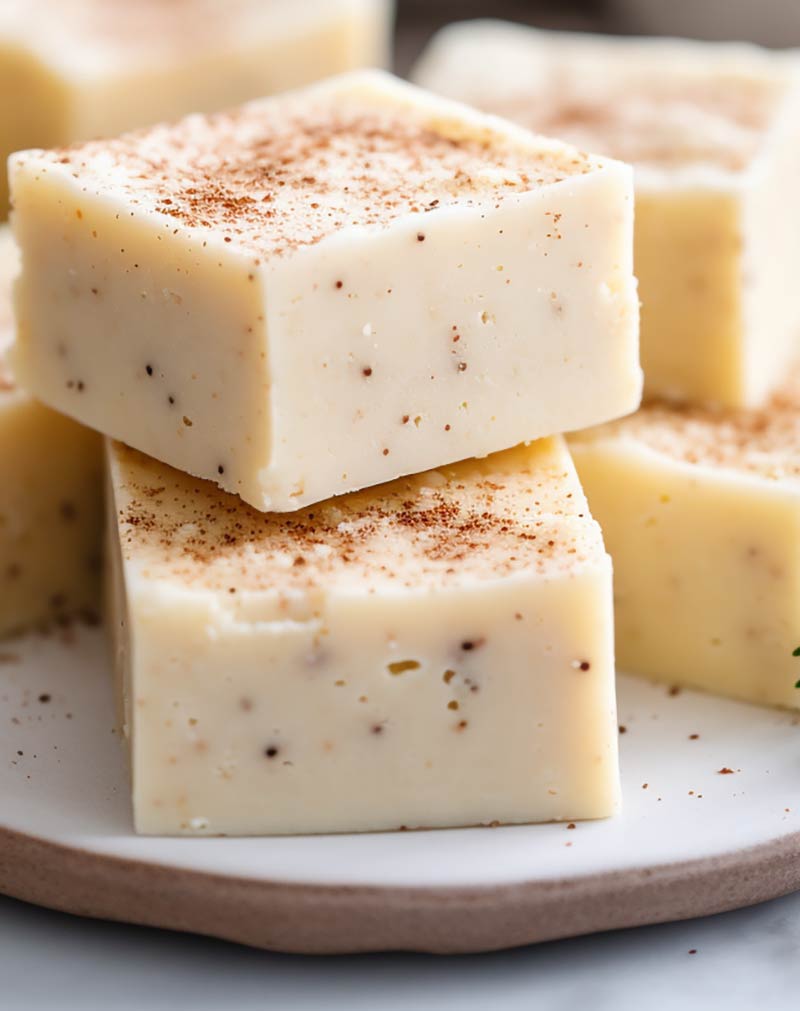 Rich and Creamy Eggnog Fudge Recipe: A Holiday Must-Have