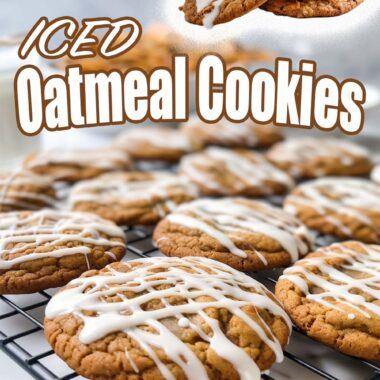 Iced Oatmeal Cookies