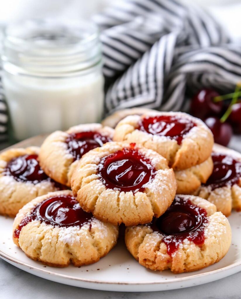The Best Cherry Thumb Cookie Recipe You'll Ever Try
