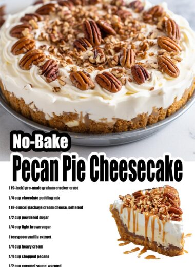 Pecan Pie Cheesecake