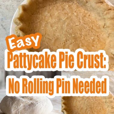 Pattycake Pie Crust: No Rolling Pin