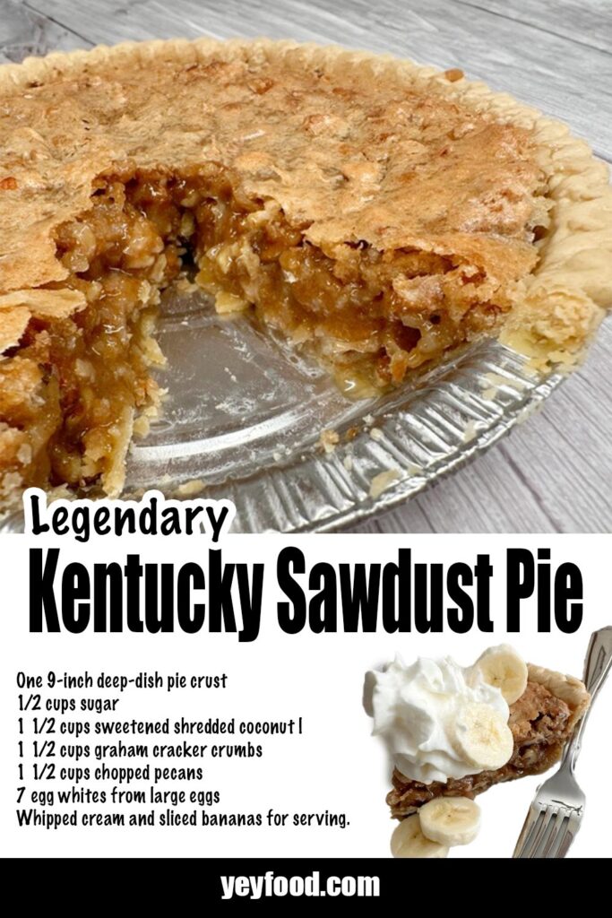 Legendary Sawdust Pie