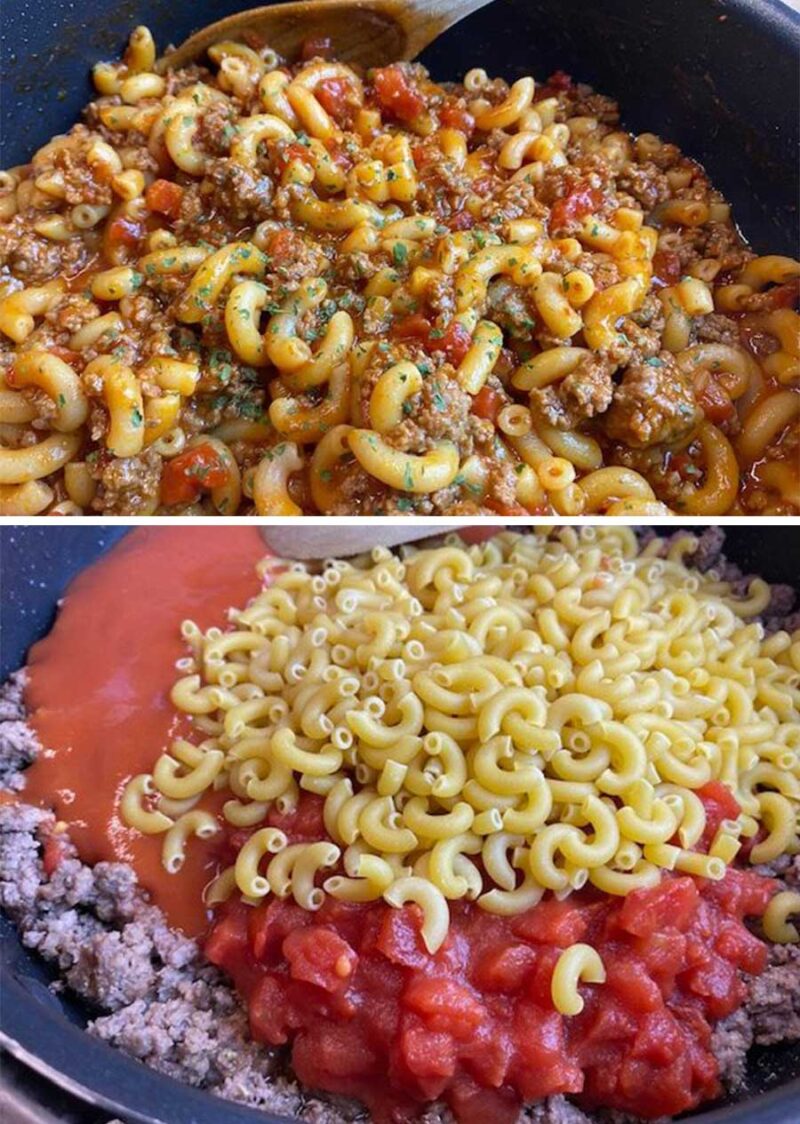 Easy One Pot Classic American Goulash Recipe - Yeyfood.com: Recipes ...