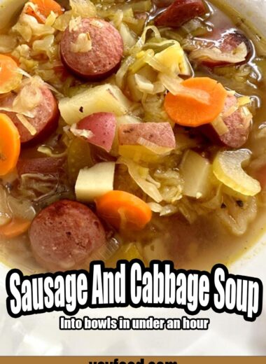 Sausage And Cabbage Soup