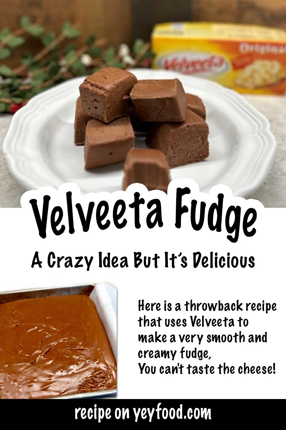 Velveeta Fudge May Be A Crazy Idea But It's Delicious
