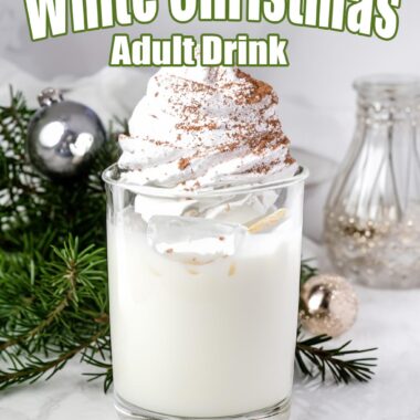 White Christmas Adult Holiday Drink