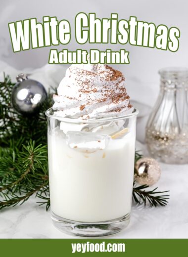 White Christmas Adult Holiday Drink