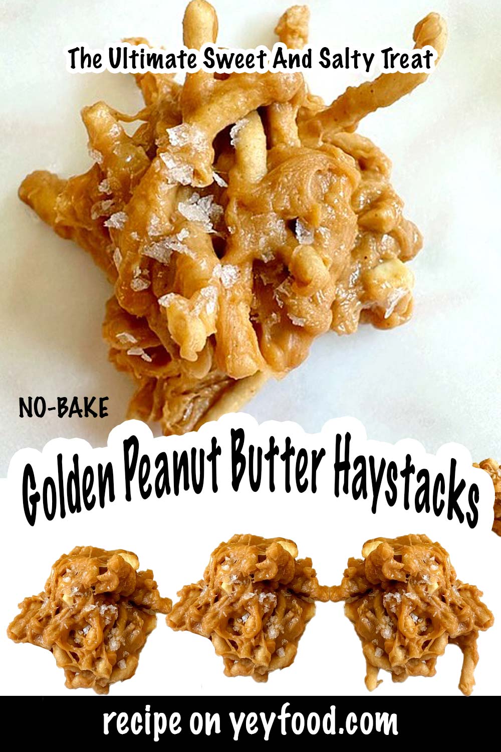 Amazing NoBake Golden Peanut Butter Haystacks Recipes, cooking tips, and kitchen