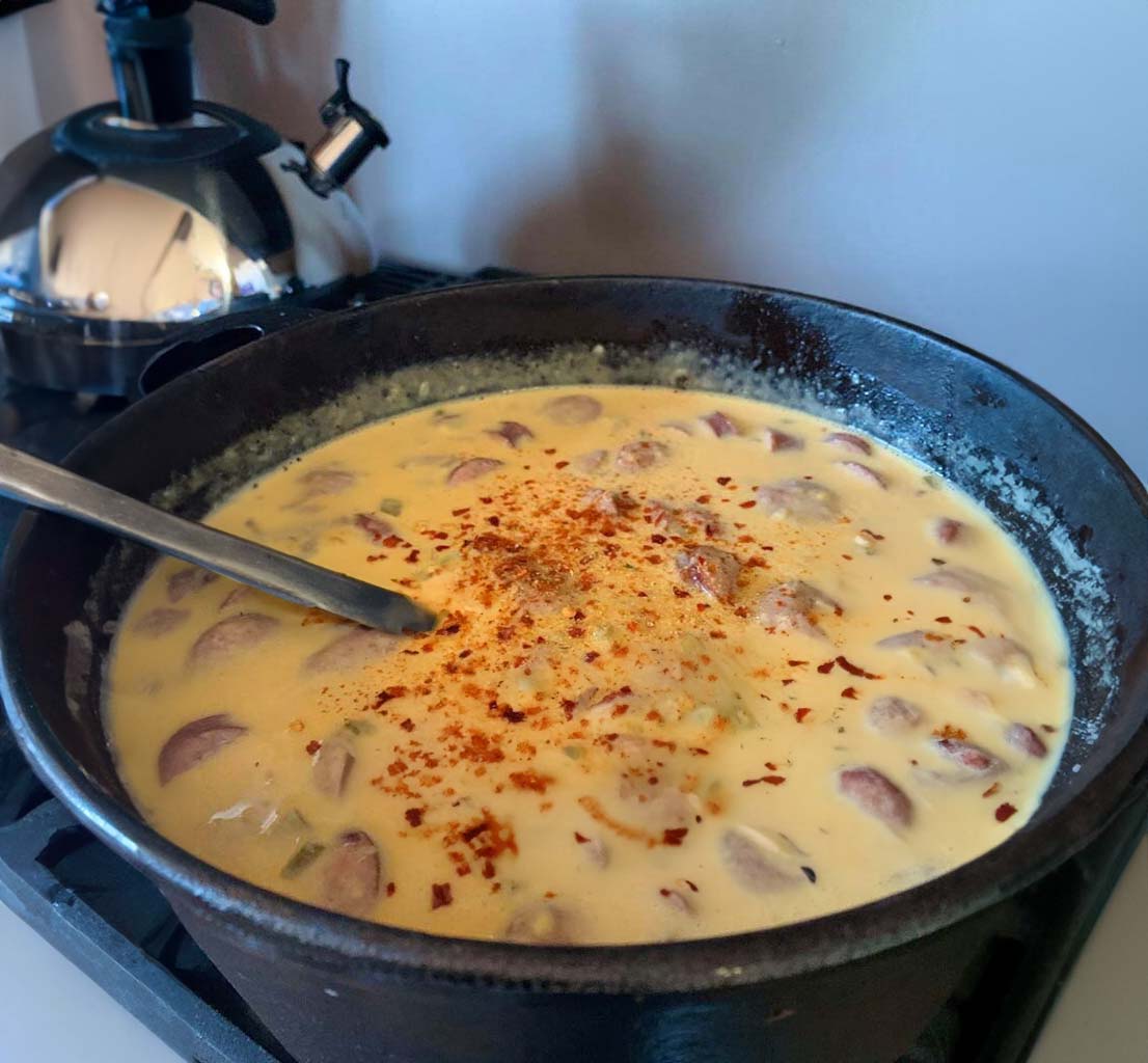 Easy Beer Cheese Soup with Kielbasa Recipes, cooking tips, and kitchen hacks for