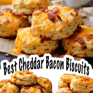 Best Cheddar Bacon Biscuits