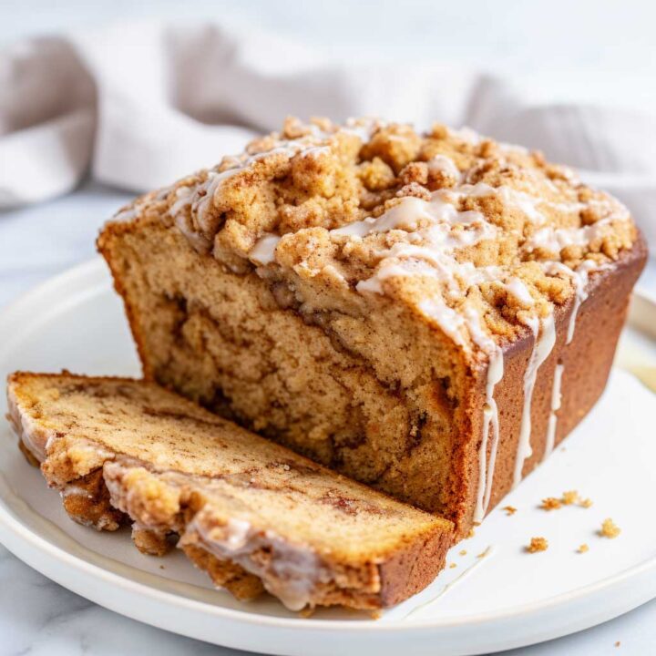 Cinnamon Crumble Banana Bread